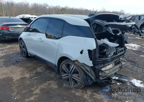 2016 BMW I3 Base W/Range Extender z USA, uszkodzony, nr VIN WBY1Z4C55GV505889